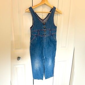 ❤️4 for $25❤️ Vintage buffalo creek denim overalls size 6‎